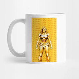 Gal Gadot Comic style anime design by ironpalette Mug